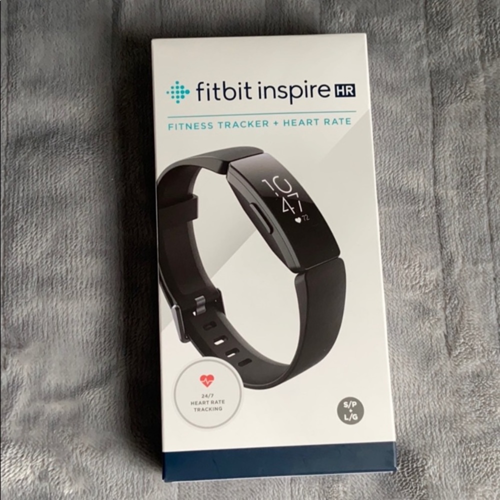 Fitbit inspire HR with free tempered glass